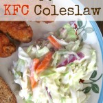 Copycat KFC Coleslaw on gracefullittlehoneybee.com