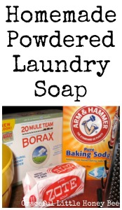 Did you know you can make your own laundry soap for way cheaper than store-bought? This recipe works great and lasts for months!