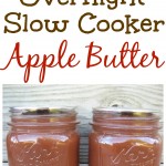 Easy Overnight Slow Cooker Apple Butter on gracefullittlehoneybee.com