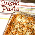 Easy Freezer-Friendly Baked Pasta on gracefullittlehoneybee.com