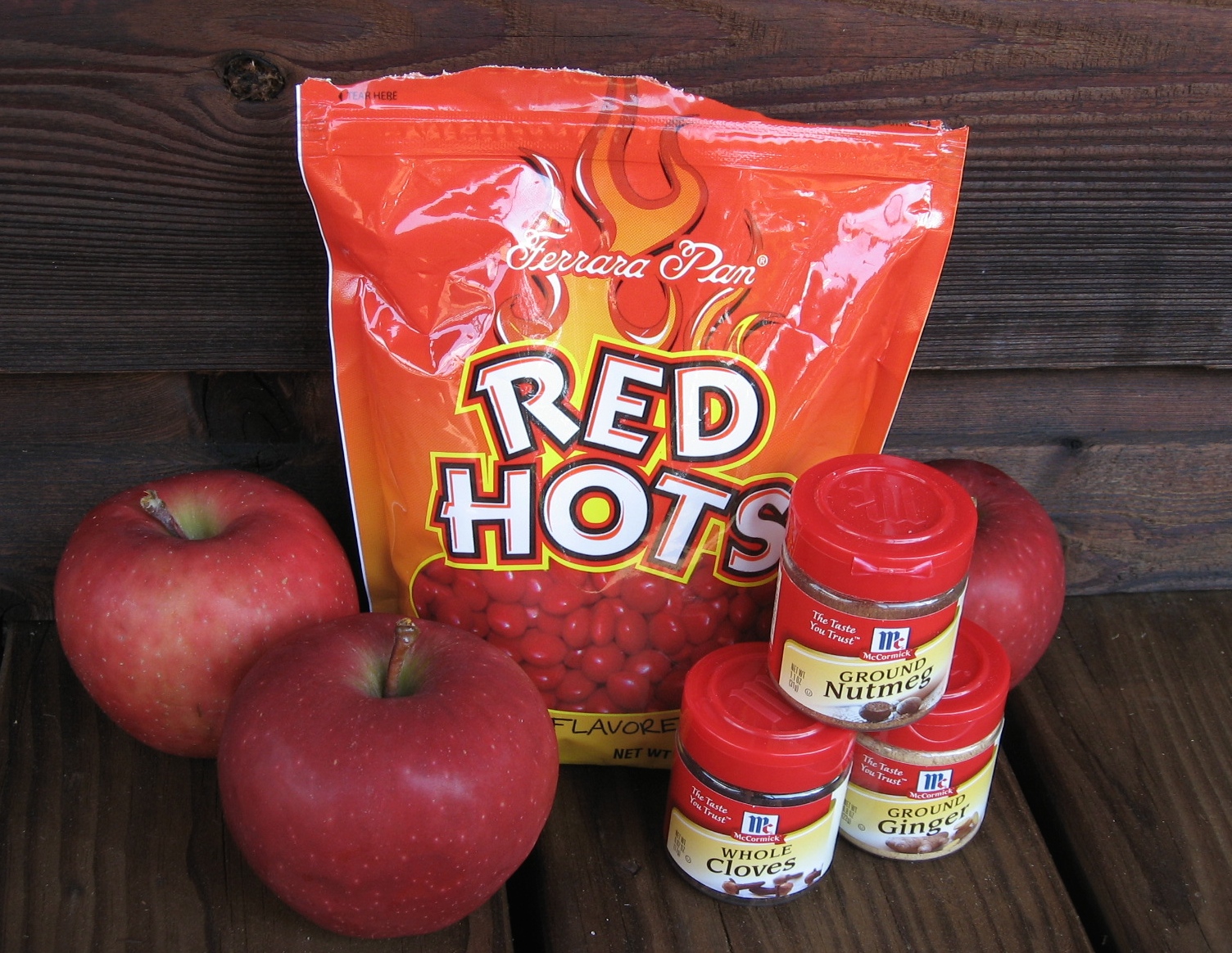 Red Hot Cinnamon Apples