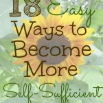 18 Easy Ways to Become More Self-Sufficient on gracefullittlehoneybee.com