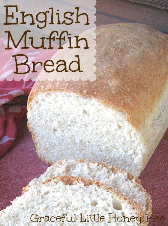 English Muffin Bread on gracefullittlehoneybee.com