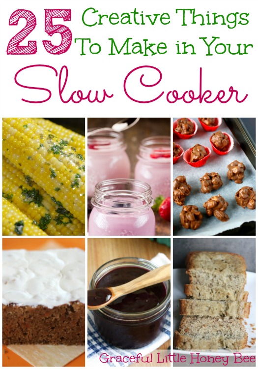 25 Creative Things to Make in Your Slow Cooker