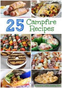 25 Campfire Recipes on gracefullittlehoneybee.com