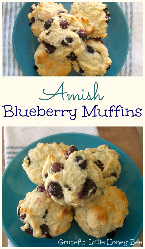 Amish Blueberry Muffins