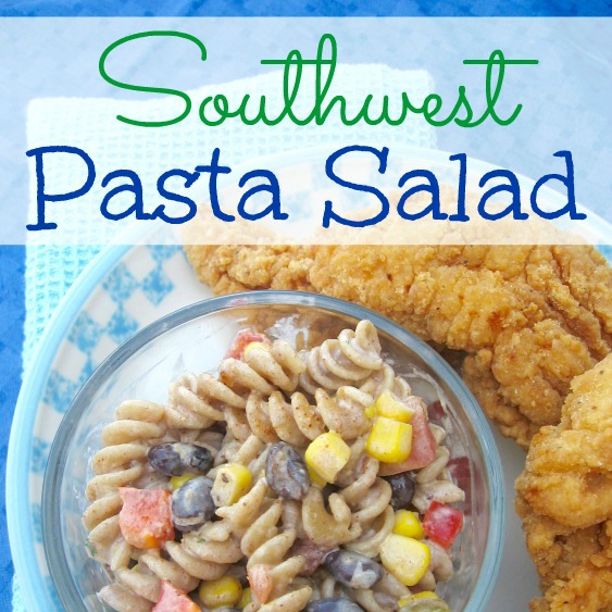 Black Bean and Corn Southwest Pasta Salad