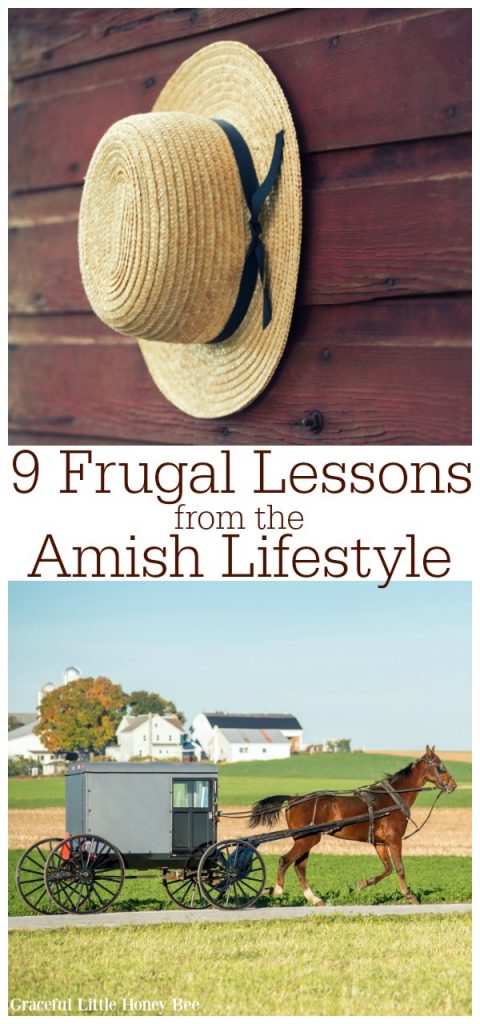 See this list of Frugal Lessons that we can learn from the Amish Lifestyle on gracefullittlehoneybee.com