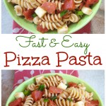 See how to make this fast and easy Pizza Pasta recipe on gracefullittlehoneybee.com #ad #YesYouCAN