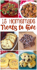 Learn how to make these 15 easy homemade treats to give this Christmas on gracefullittlehoneybee.com