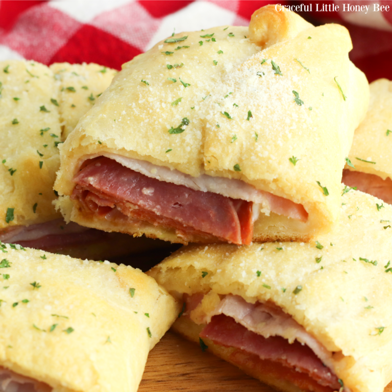 Spicy Italian Crescent Roll Stromboli