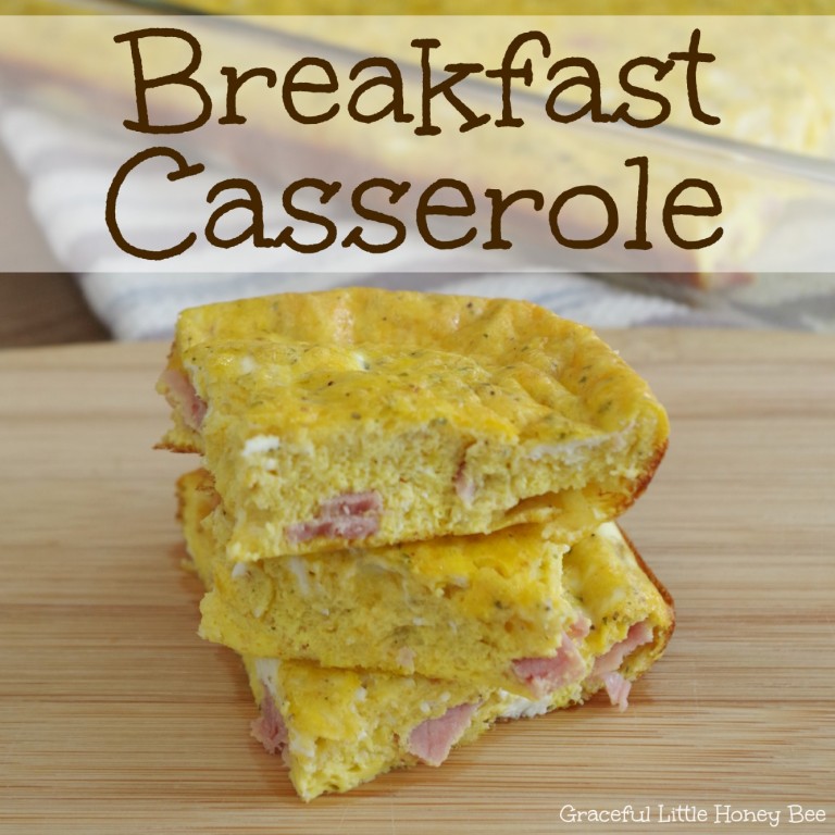 Ham and Egg Breakfast Casserole