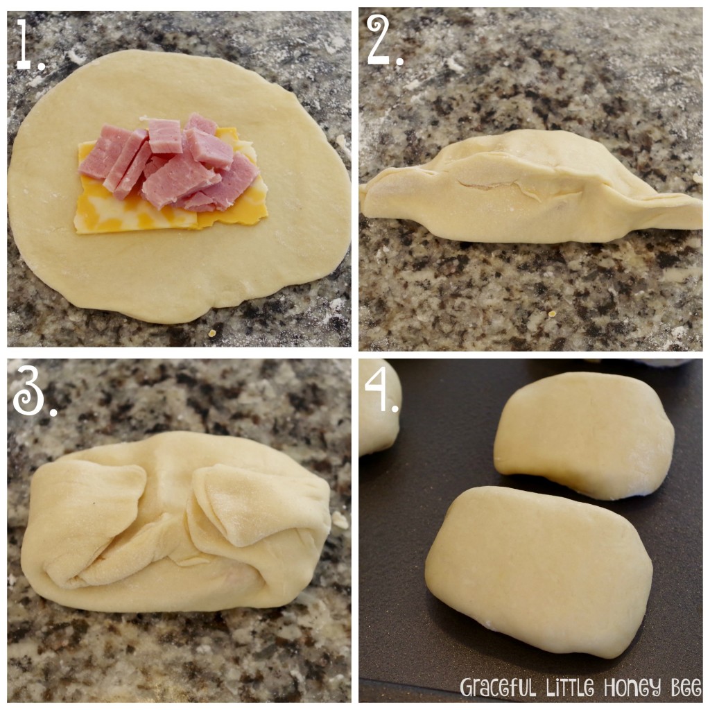 Homemade Ham & Cheese Pockets 2