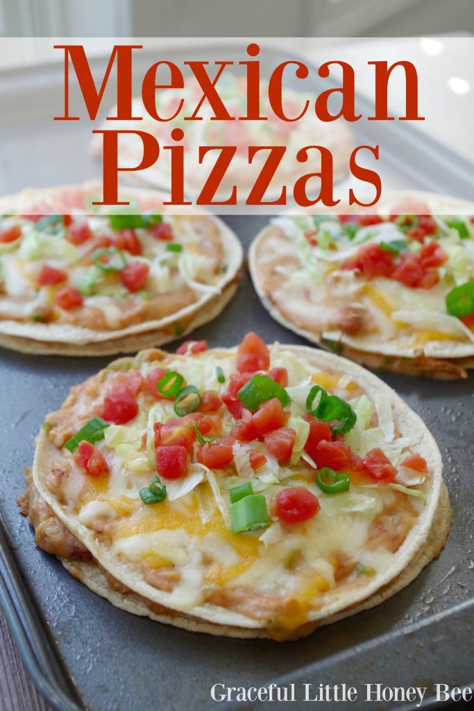 See how to make these delicious Mexican Pizzas for a hearty meal your family is sure to love!