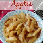 See how to make these easy and delicious pan fried apples on gracefullittlehoneybee.com