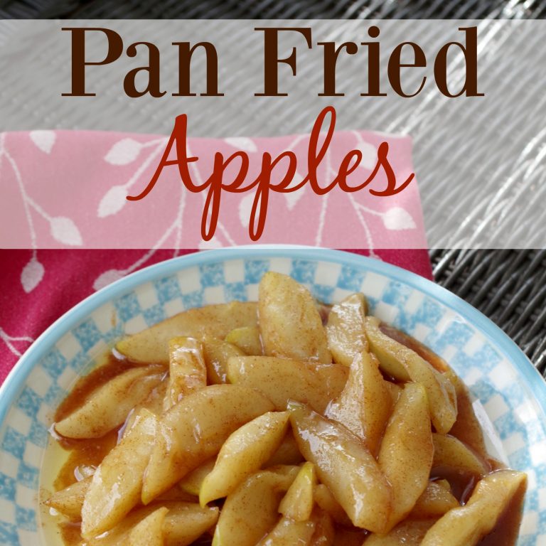 Pan Fried Apples