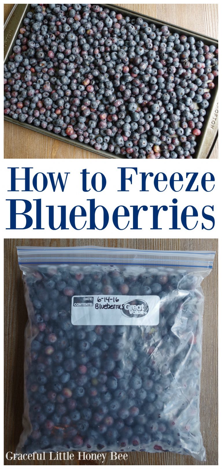 How to Freeze Blueberries