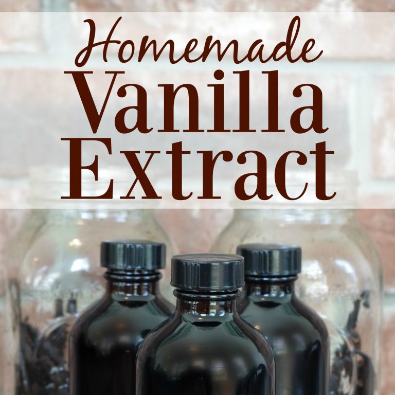 Homemade Vanilla Extract