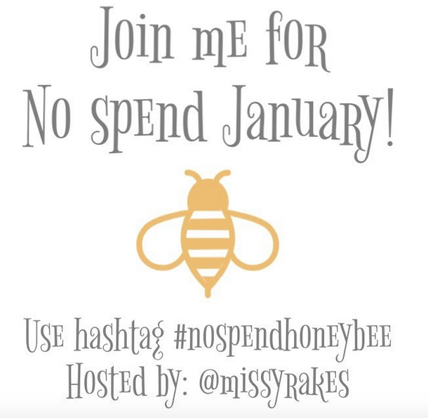 Join Me on Instagram for No Spend January!