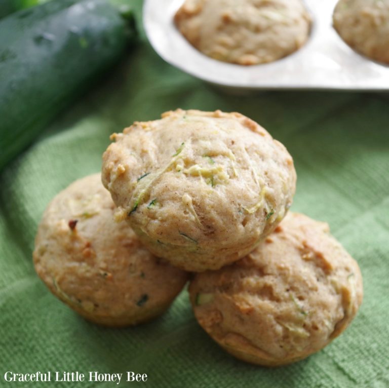 Greek Yogurt Zucchini Muffins