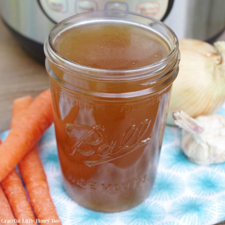 How to Make Instant Pot Chicken Broth for (almost) FREE