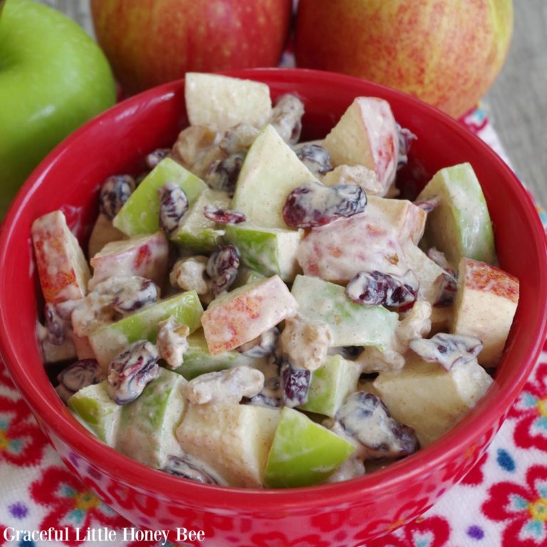 Greek Yogurt Apple Walnut Salad
