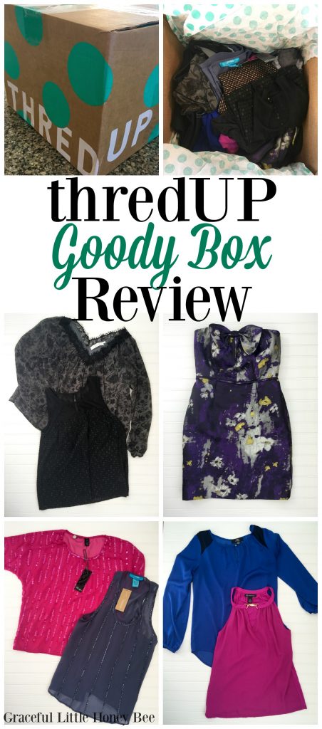 Have you heard of the thredUP Goody Box? It's like Stitch Fix on a budget. Check out my honest review on gracefullittlehoneybee.com