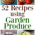 Check out this MEGA list of recipes using garden produce on gracefullittlehoneybee.com