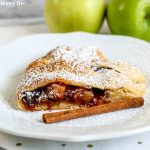 Try a slice of this Apple Pie Crescent Ring for a fun fall dessert the whole family is sure to love on gracefullittlehoneybee.com