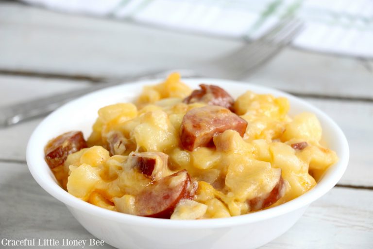 Slow Cooker Sausage and Potato Casserole