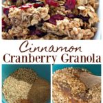 Step by step photos of making Cinnamon Cranberry Granola