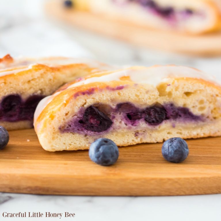 Lemon Blueberry Cream Cheese Danish