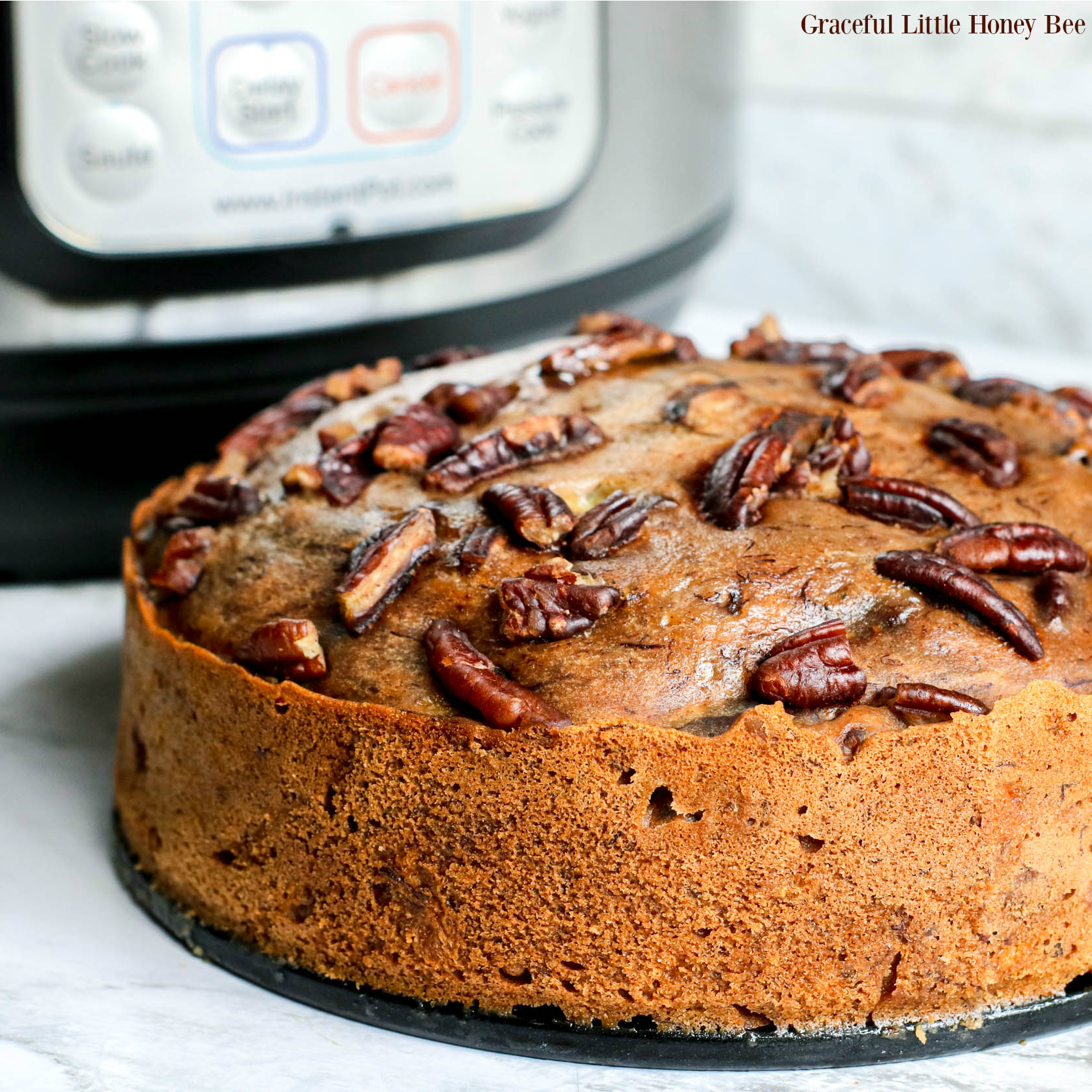 Pressure Cooker Plum Bundt Cake (Instant Pot Bundt cake recipe) - Fab  Everyday