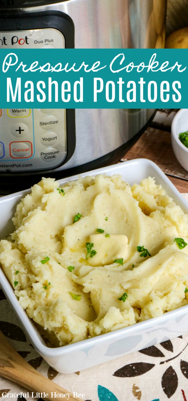 Instant Pot Mashed Potatoes {Pressure Cooker Recipe} Graceful Little