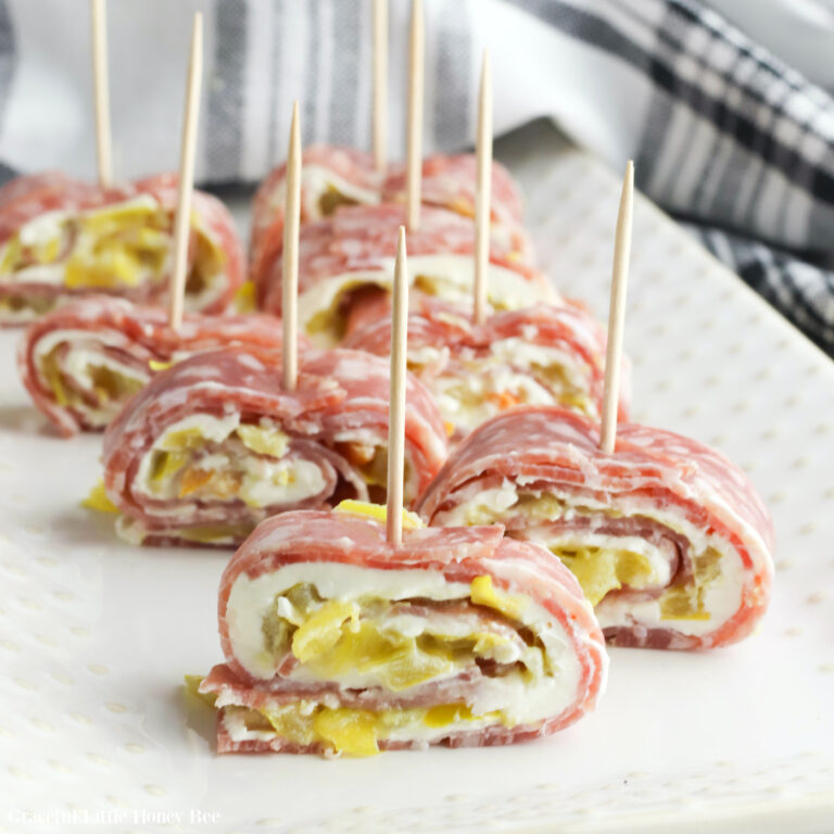 3-Ingredient Salami Roll-Ups | Low-Carb | Keto | Gluten-Free