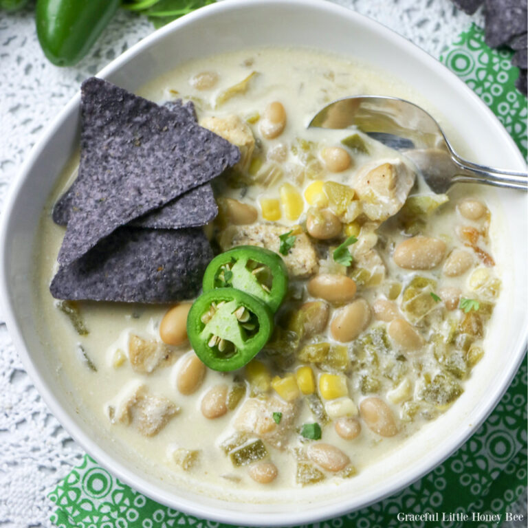 Slow Cooker Chicken Enchilada Soup