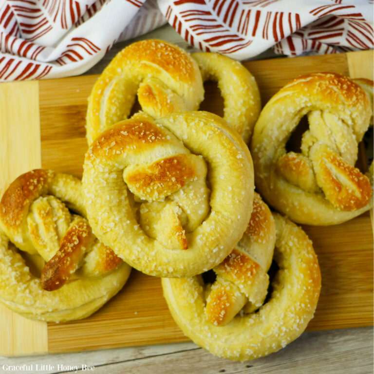 Bread Machine Soft Pretzels