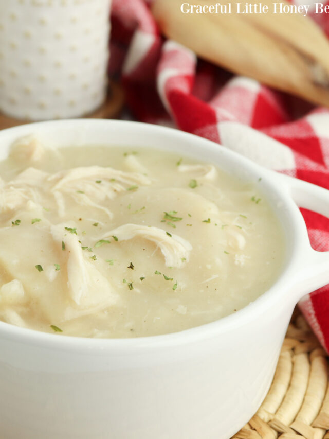 Slow Cooker Chicken and Dumplings