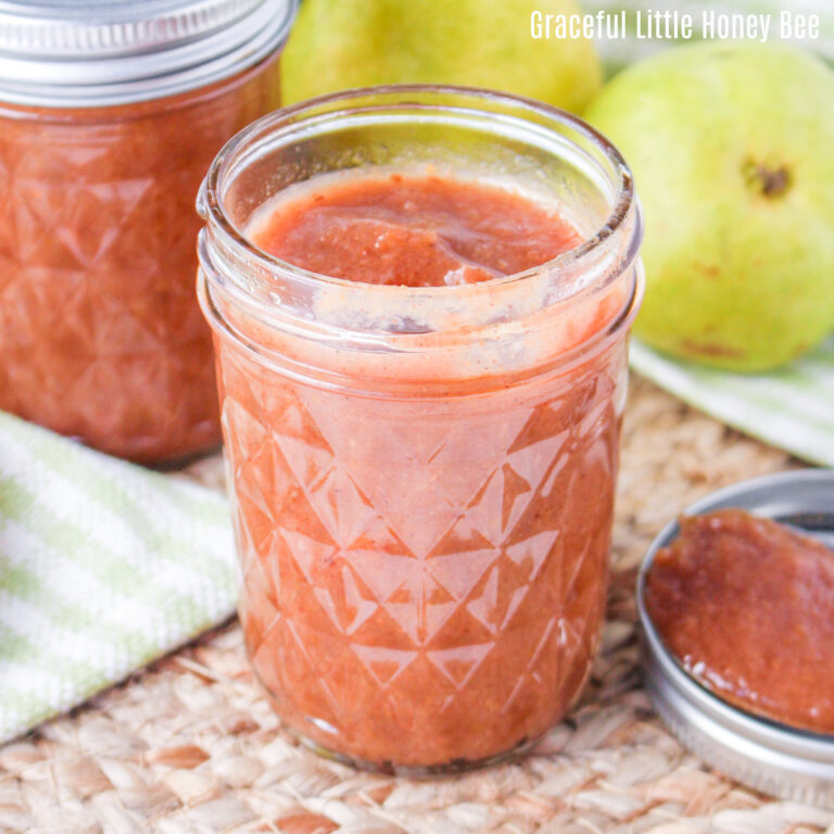 Slow Cooker Pear Butter