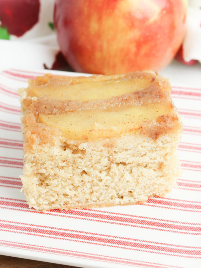 Apple Spice Upside Down Cake