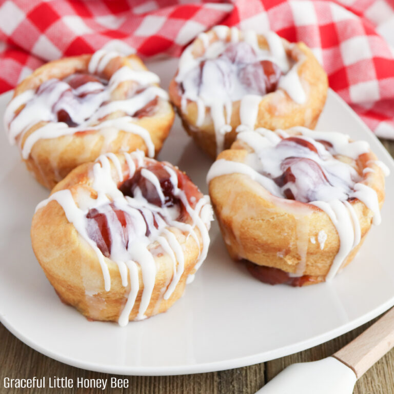 Cherry Cheese Danish Cups