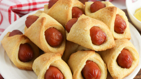 2 Ingredient Corn Dog Pigs in a Blanket