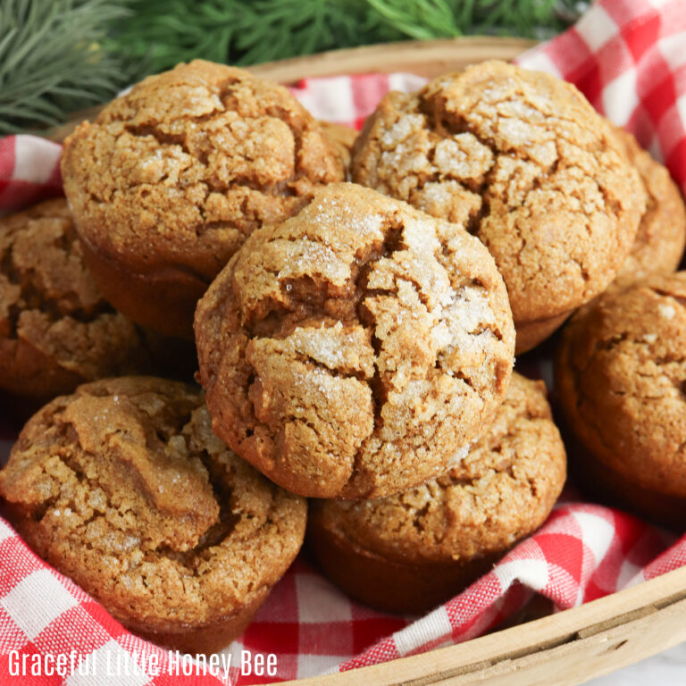 Pumpkin Gingerbread Muffins