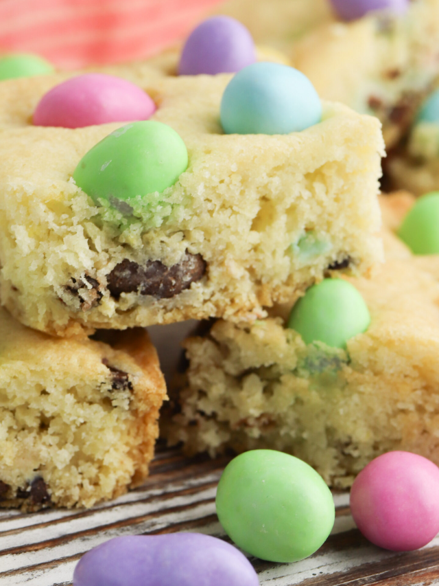 Easter Egg Cake Mix Cookie Bars