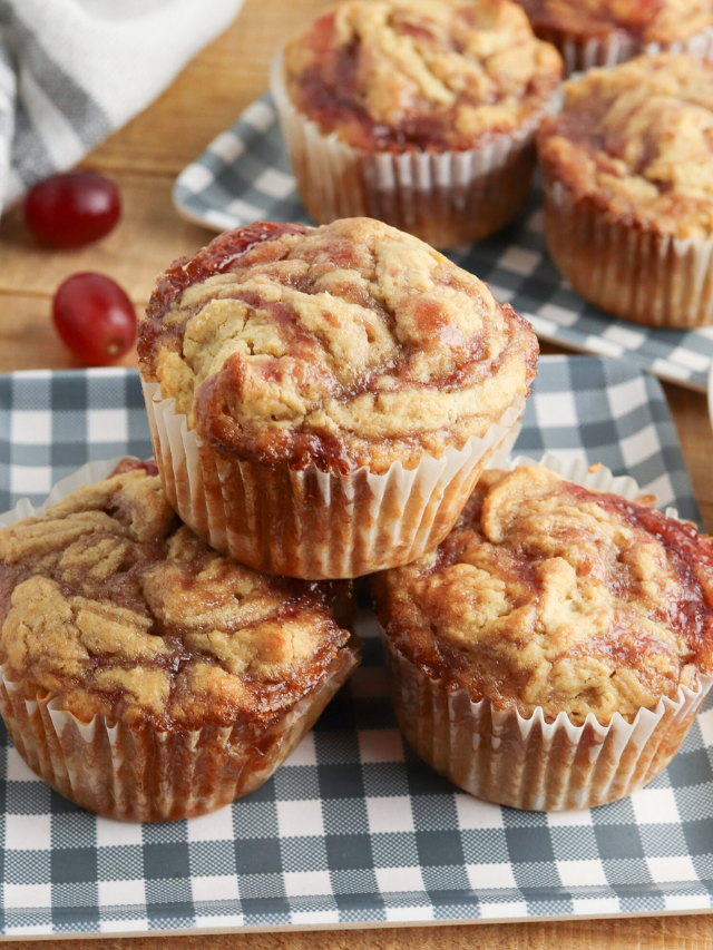 Peanut Butter & Jelly Muffins