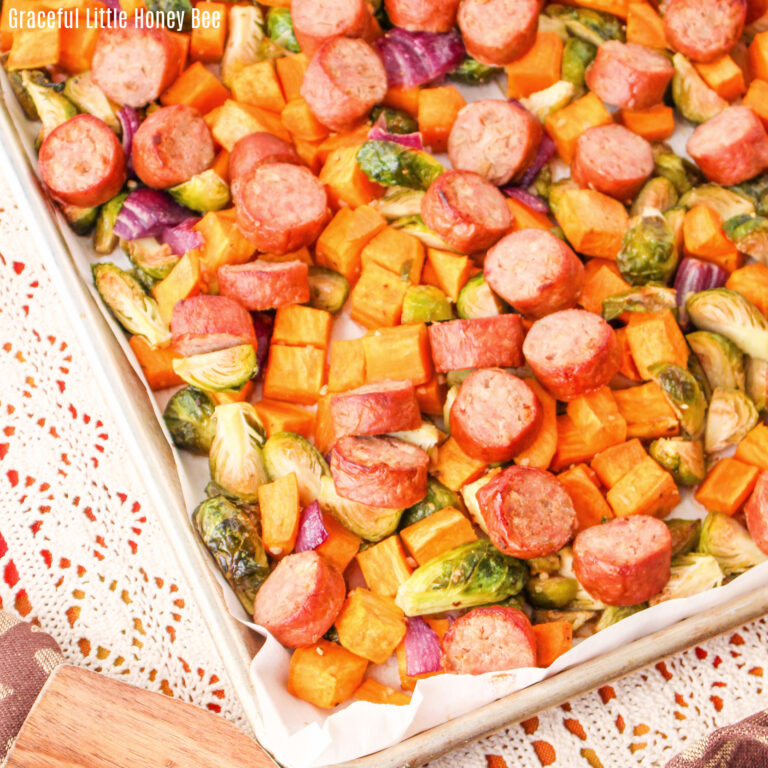 Sheet Pan Chicken Sausage and Vegetables