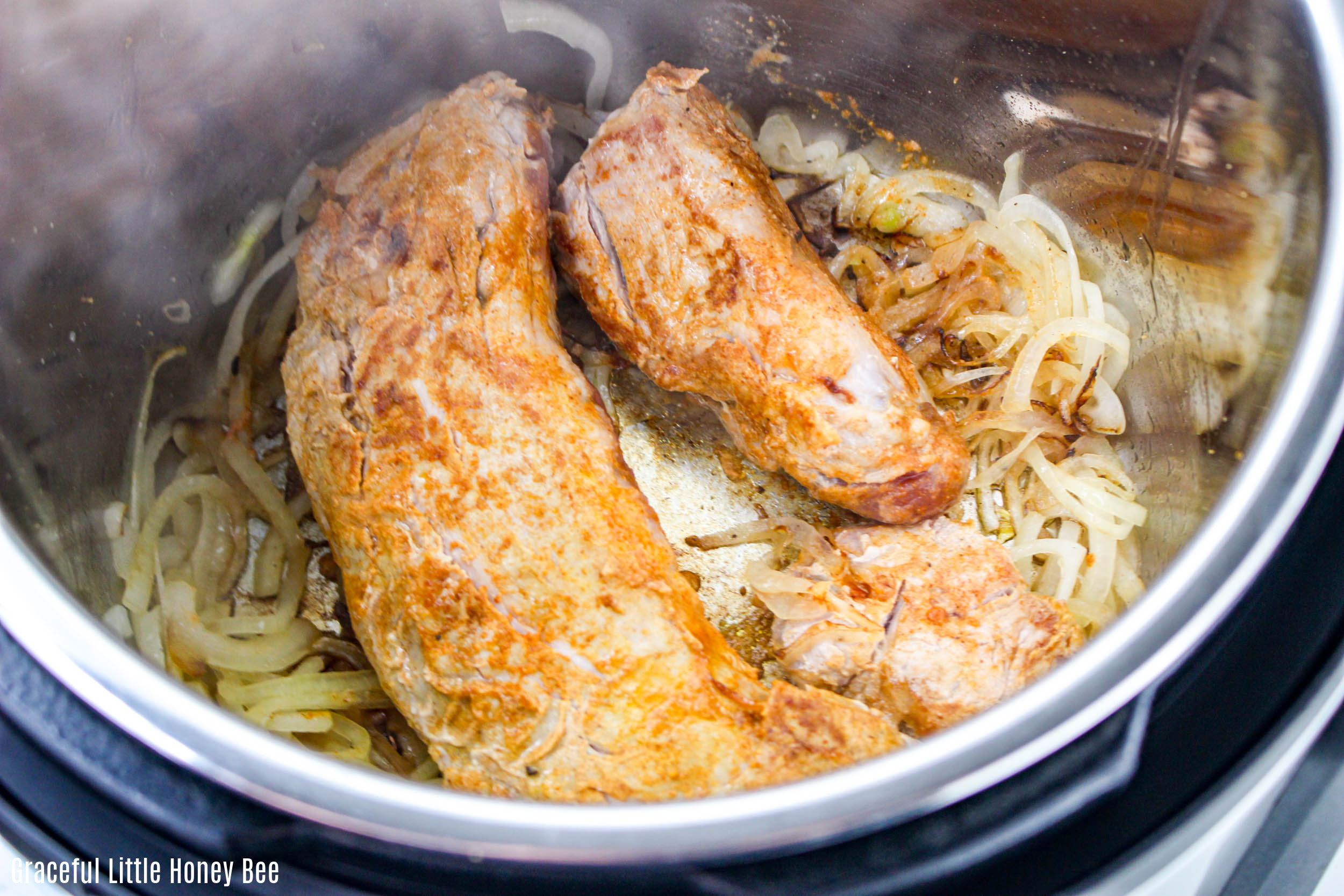 Instant pot pork loin pulled pork sale