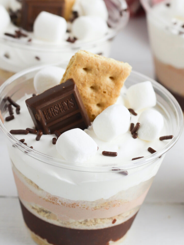 S’mores Pudding Parfaits