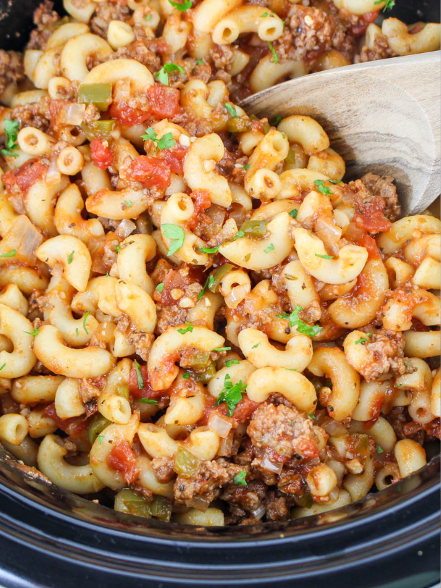 Slow Cooker Goulash