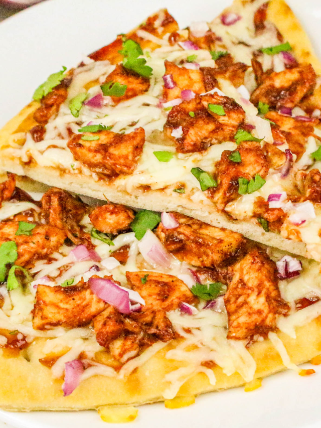 BBQ Chicken Flatbread Pizza